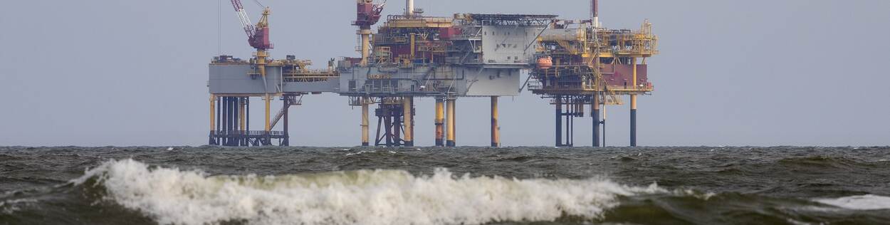 Aardgasplatform Noordzee