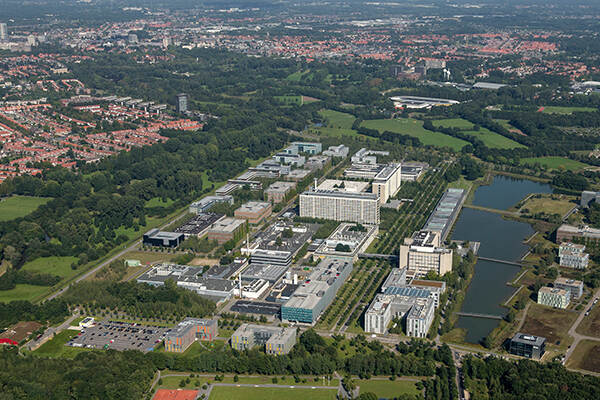 Luchtfoto van Brainport Eindhoven