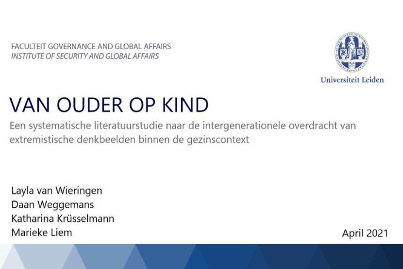 WODC onderzoek Ouder op Kind